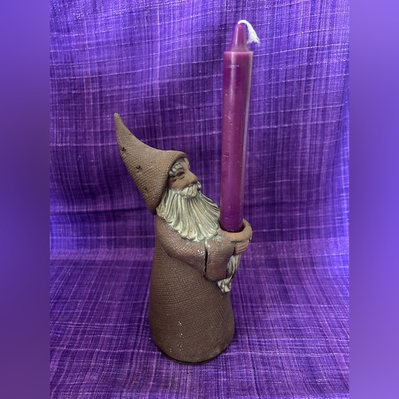 Windridge Pottery Wizard Candle Holder - Picture 2 of 6